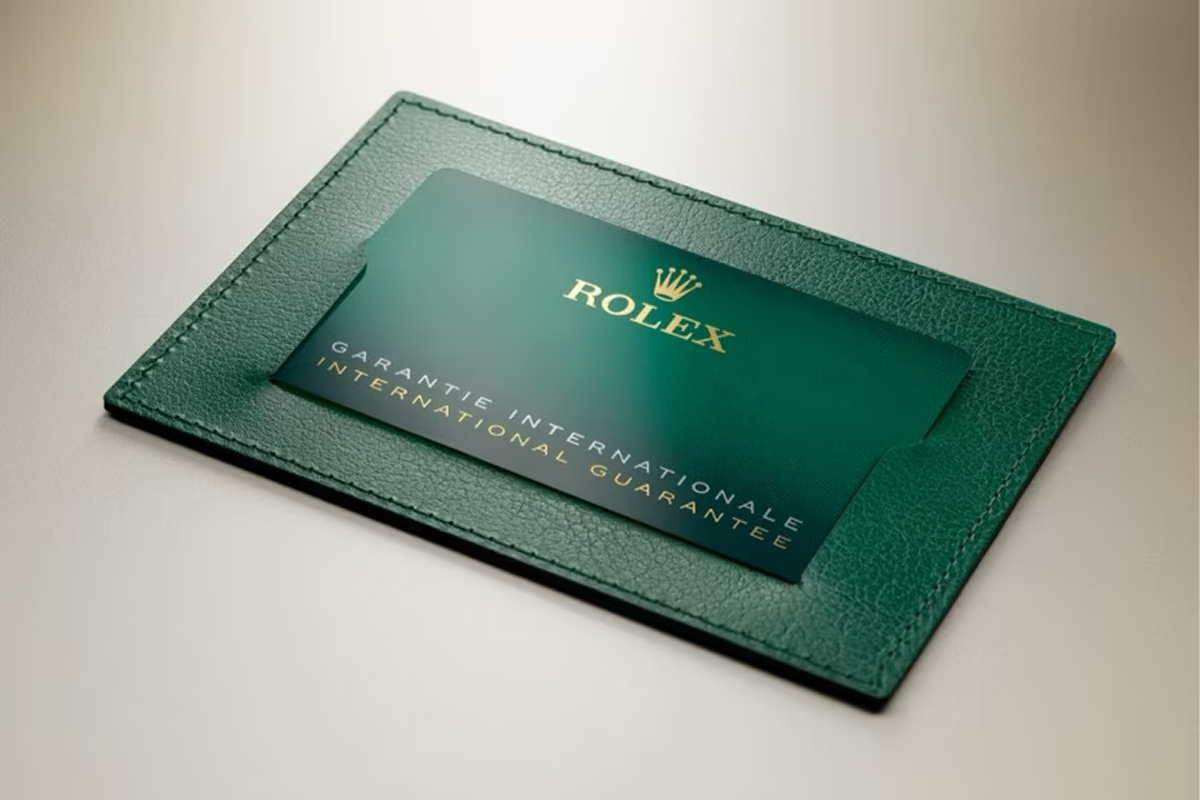 Rolex Certificate